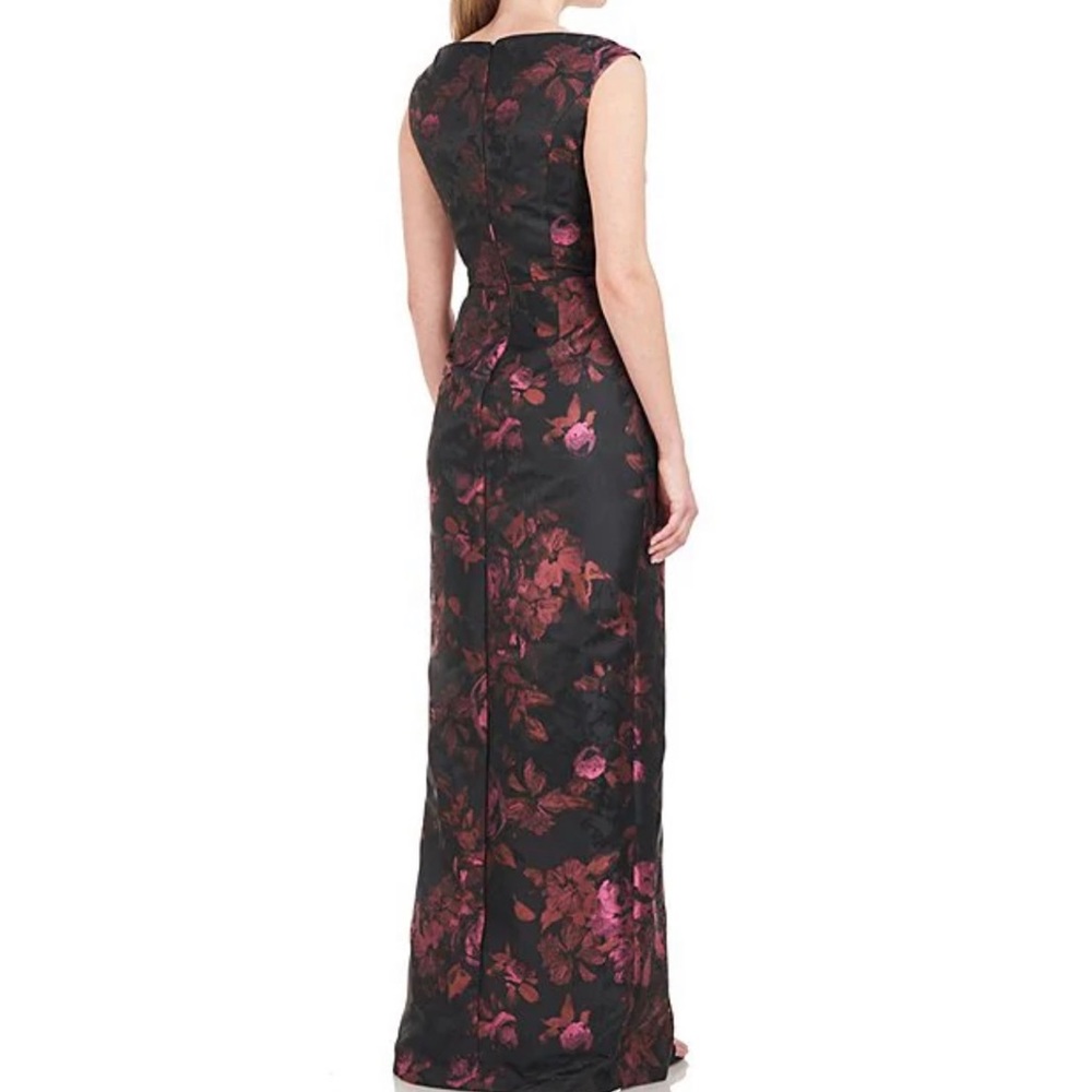 Kay Unger Jacquard Gown NWT Size 18 - Picture 3 of 4